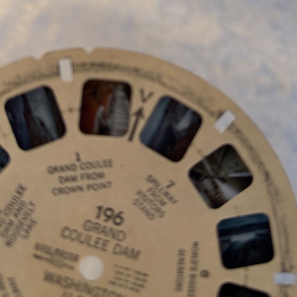 View-Master Grand Coulee Dam Reel 196 - Picture 3 of 3